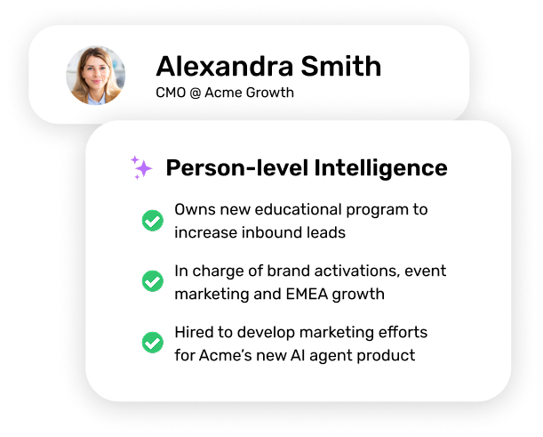 Connect with the right people